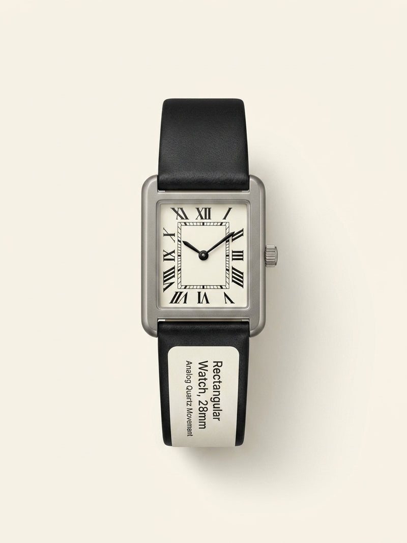 Cartier Tank Américaine small 18ct yellow-gold leather watch 29.5mm, UK version