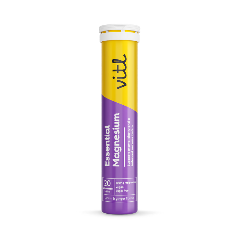 Essential Magnesium Effervescent Tablets 150mg - British product