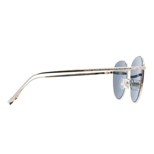 Fendi women's sunglasses blue lenses gold tone frame, UK version