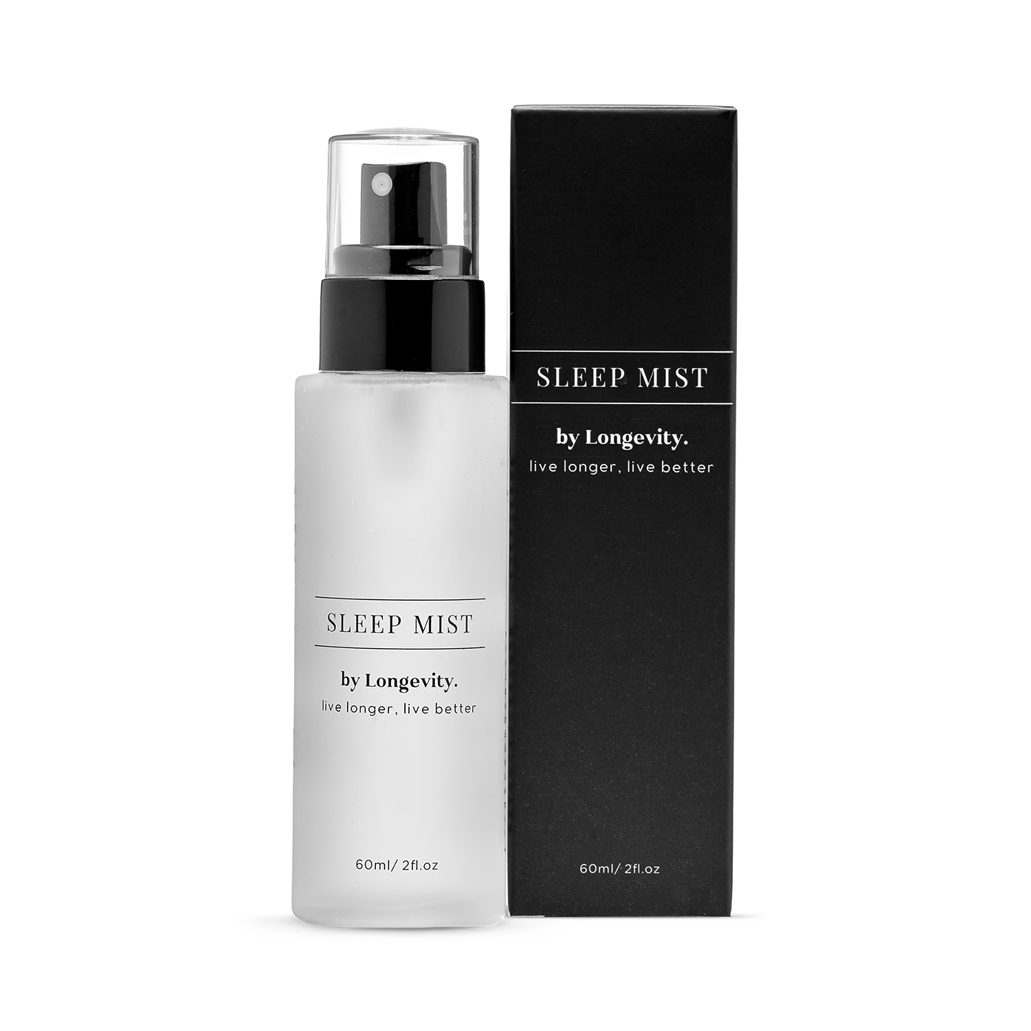 Longevity Sleep Mist pillow spray, UK version