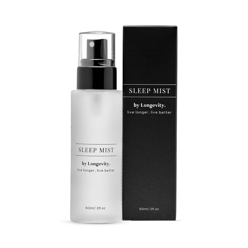 Longevity Sleep Mist pillow spray, UK version