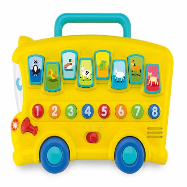Winfun Animal Sounds Bus interactive toy, UK version