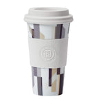 Bernardaud Nomad travel mug with silicone sleeve, 475ml - British product