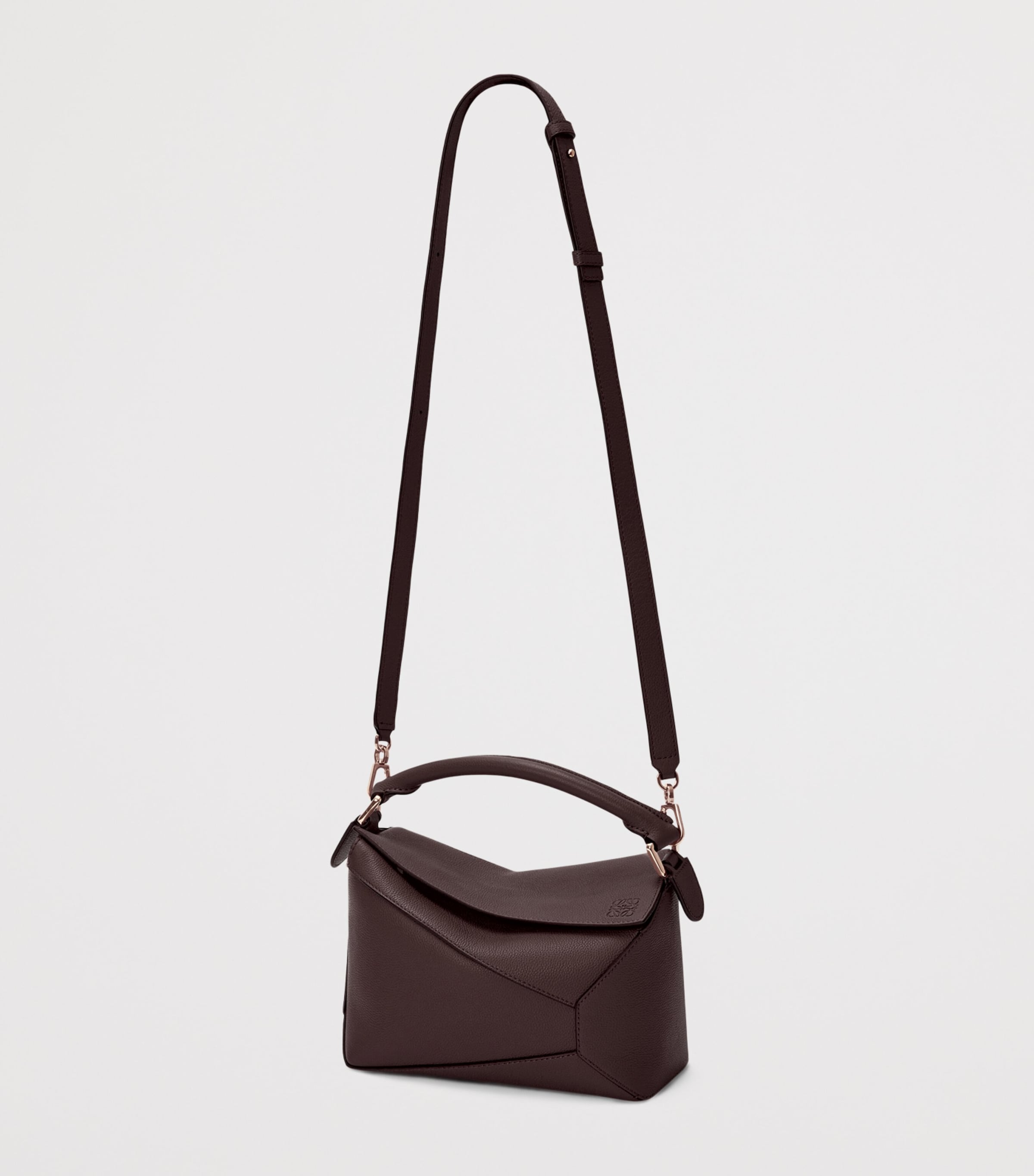 LOEWE small leather Puzzle Edge top-handle bag (British brand)