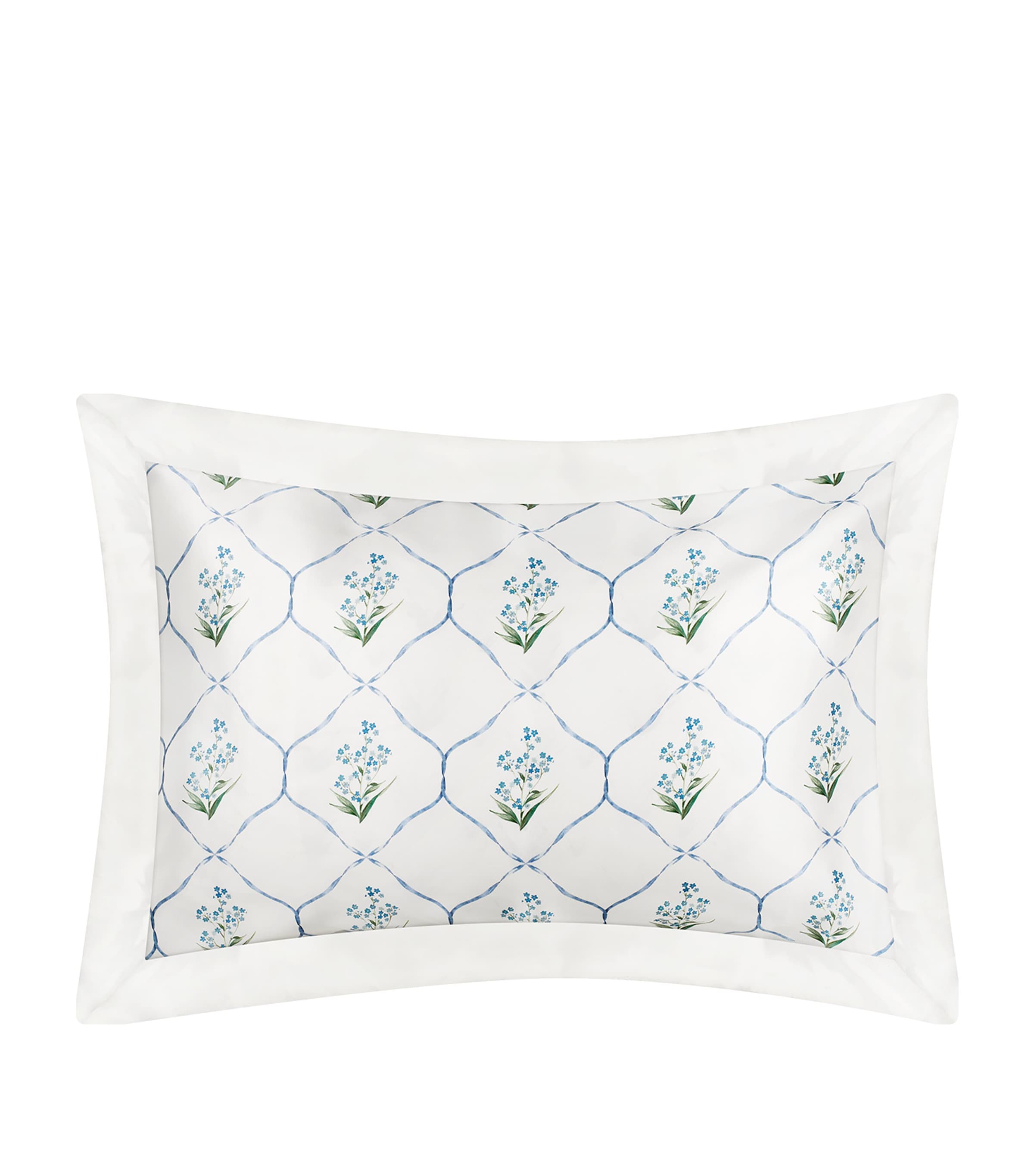 Gingerlily x Memo Press silk Forget Me Not pillowcase 50cm x 75cm, UK version