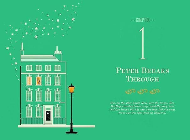 J.M. Barrie Peter Pan gift edition book - British product