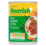 Sainsbury's Flourish Very Veggie Curry 392g Hot meat & meals Sainsburys   