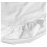 Habitat Egyptian Cotton 400TC White Fitted Sheet- Double