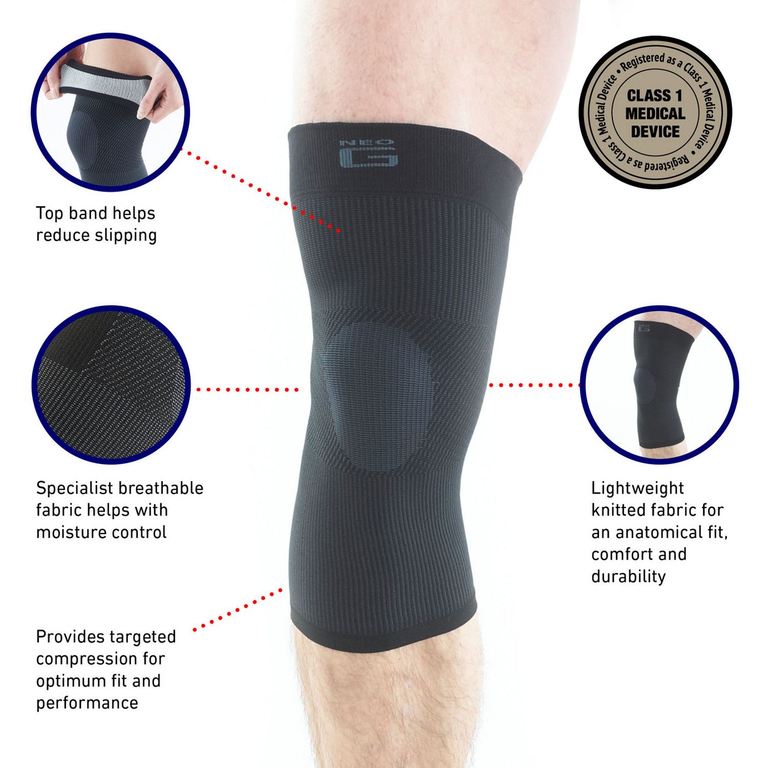 Neo G Airflow Knee Support Small - British product