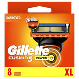 Gillette Fusion5 Power Razor Blade Refills, 8 Count GOODS Superdrug   