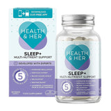 Health & Her Sleep+ Multi Nutrient Supplement 30 Capsules Sleep & Relaxation Tablets Holland&Barrett   