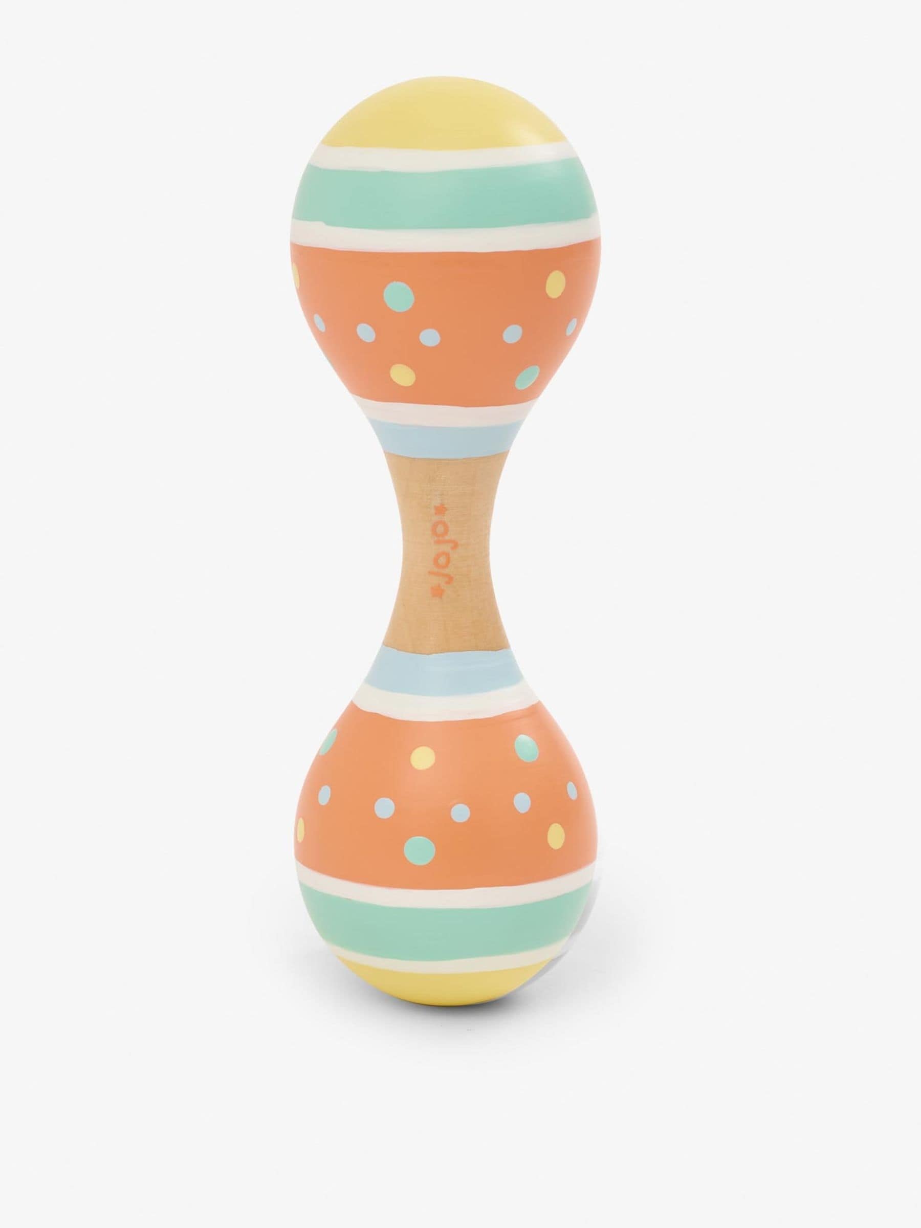 JoJo Maman Bébé pastell maracas 2-pakning 14,5 cm - Britisk produkt