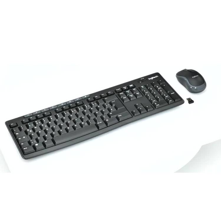 Logitech wireless mouse and keyboard set MK270, UK version