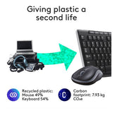 Logitech wireless mouse and keyboard set MK270, UK version