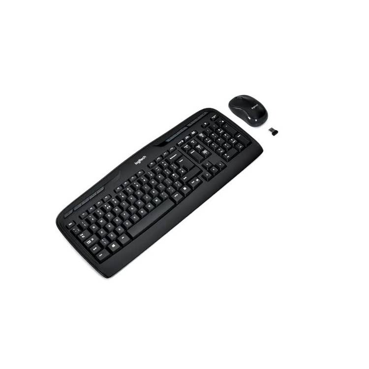 Logitech MK330 wireless keyboard and mouse set, UK version