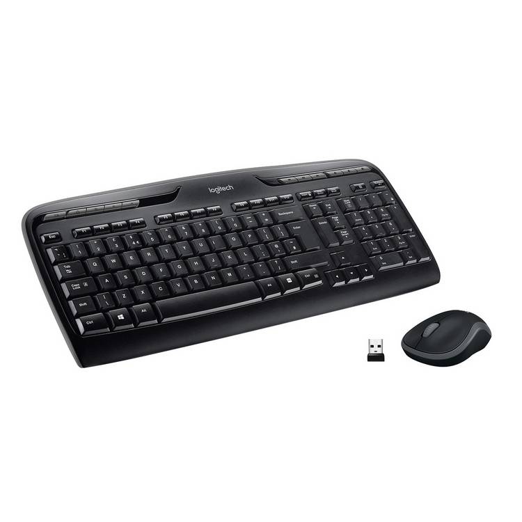 Logitech MK330 wireless keyboard and mouse set, UK version