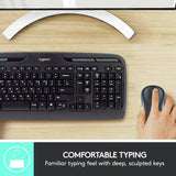 Logitech MK330 wireless keyboard and mouse set, UK version
