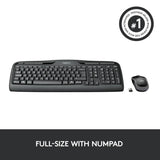 Logitech MK330 wireless keyboard and mouse set, UK version