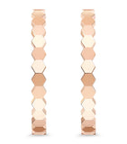 Chaumet Bee de Chaumet hoop earrings in rose gold - British product