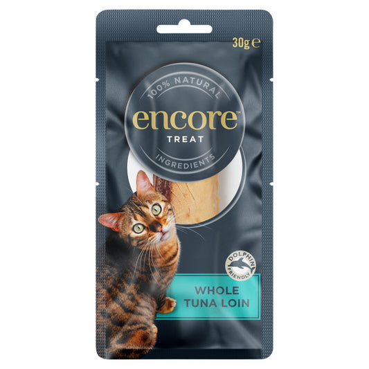 Encore Whole Tuna Loin Adult Cat Food Pouch Cat Food & Accessories ASDA   