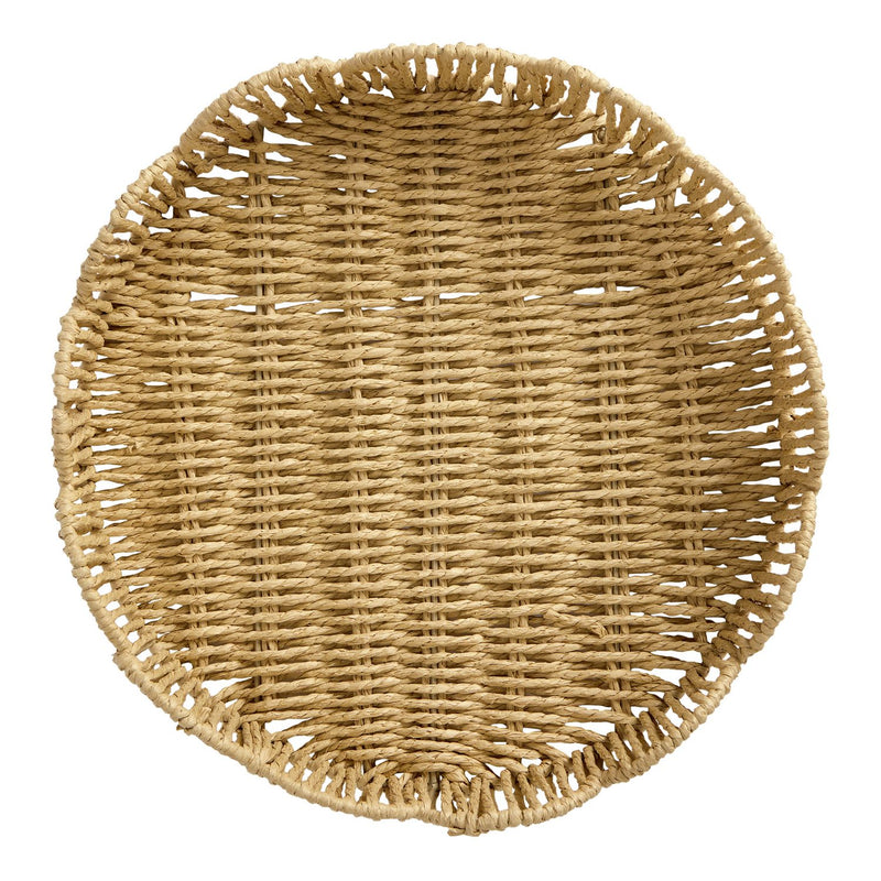 Argos Home woven tray natural 35cm - British product