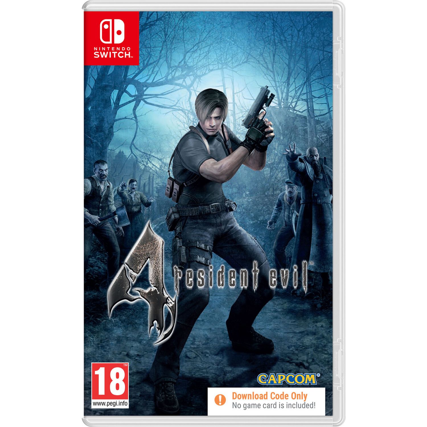 Resident Evil 4 Nintendo Switch download code, imported from the UK