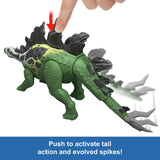 Jurassic World Gigantic Thrashers Stegosaurus dinosaur toy - British product