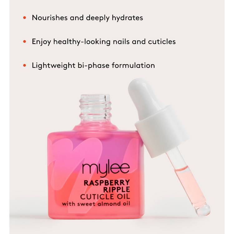 Mylee Raspberry Ripple cuticle oil, imported from the UK