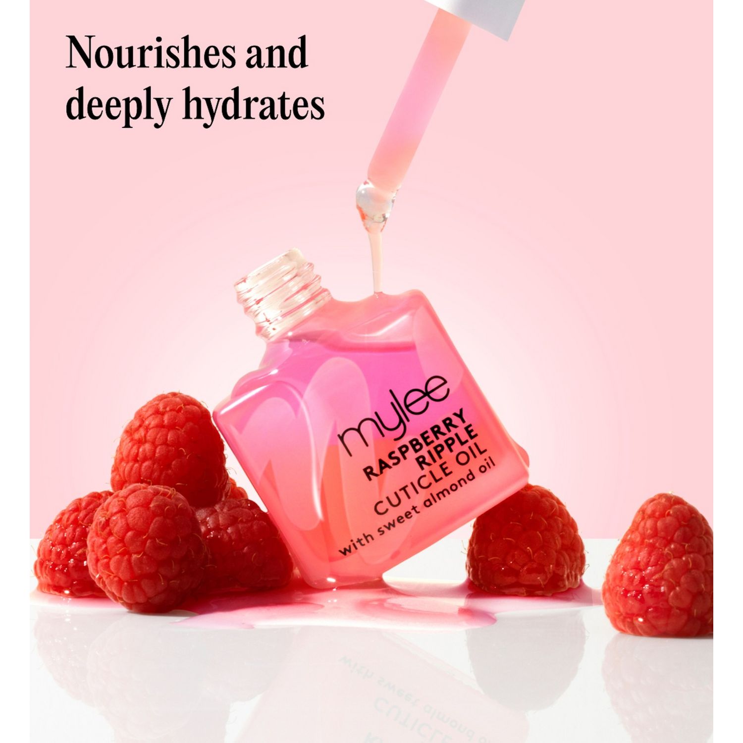Mylee Raspberry Ripple cuticle oil, imported from the UK