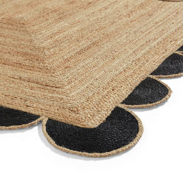 Think Rugs natural jute flatweave rug 120x170 cm, UK version