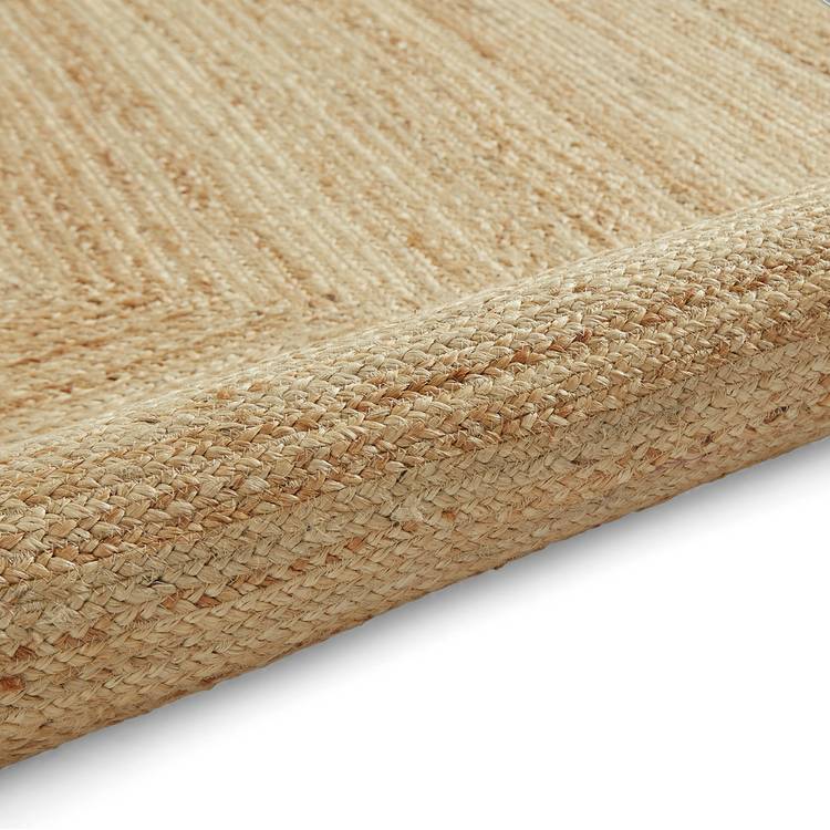 Think Rugs natural jute flatweave rug 120x170 cm, UK version