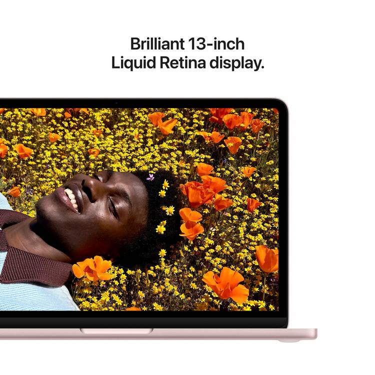 Apple MacBook Neo 13-inch laptop Blush, UK version