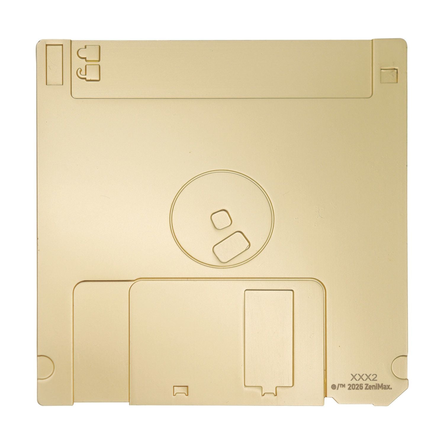 Fanattik DOOM floppy disk replica limited edition gold (British brand)