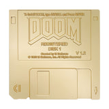 Fanattik DOOM floppy disk replica limited edition gold (British brand)