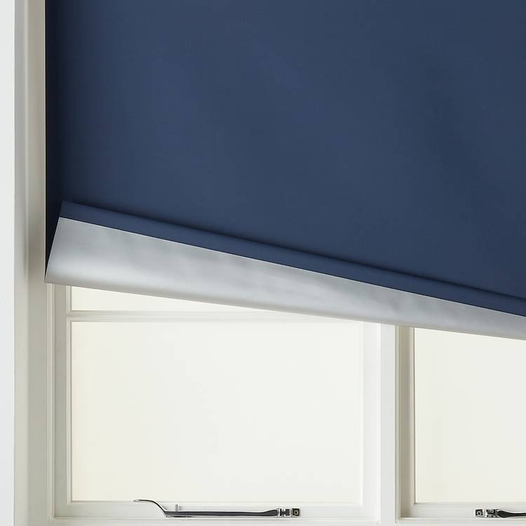 Argos Home blackout roller blind indigo 60cm, UK version
