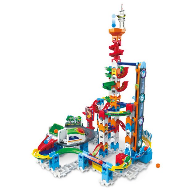 VTech Marble Rush Super Sky Tower marble run set, imported from the UK
