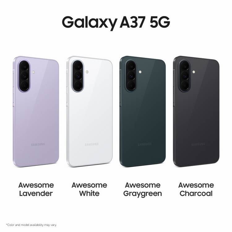 Samsung Galaxy A37 5G white 256GB, imported from the UK