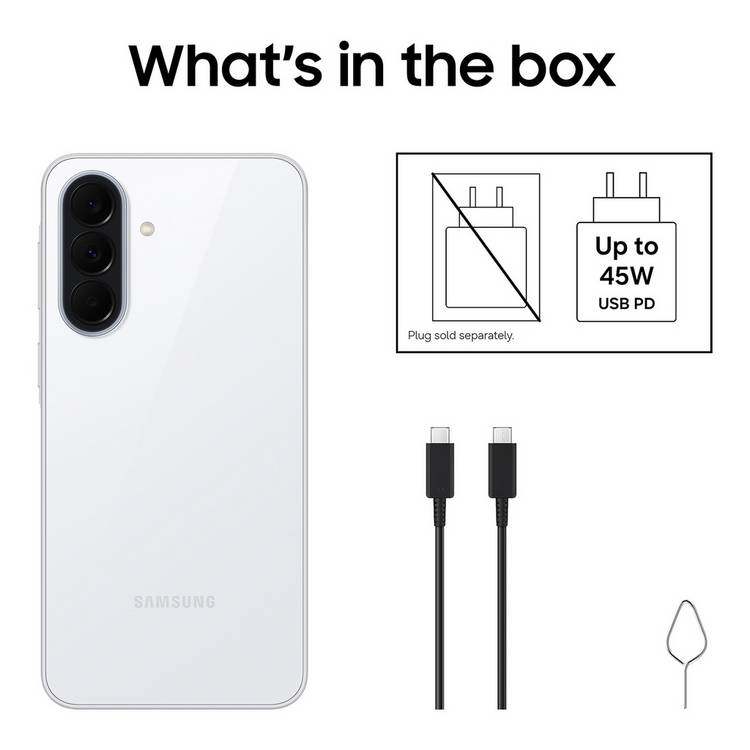 Samsung Galaxy A37 5G white 256GB, imported from the UK