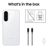 Samsung Galaxy A37 5G white 256GB, imported from the UK