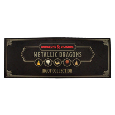 Argos Dungeons & Dragons Metallic Dragons 5 Piece Collectible Ingot Set- Buy online at McGrocer
