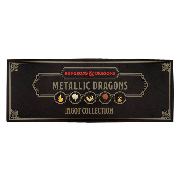 D&D Metallic Dragons ingot set pre-order - British product