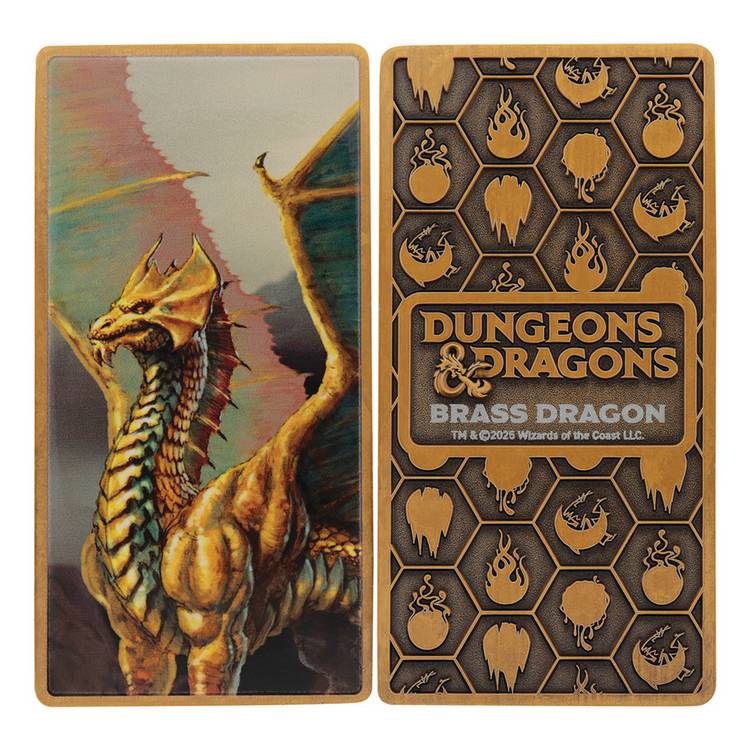 D&D Metallic Dragons ingot set pre-order - British product