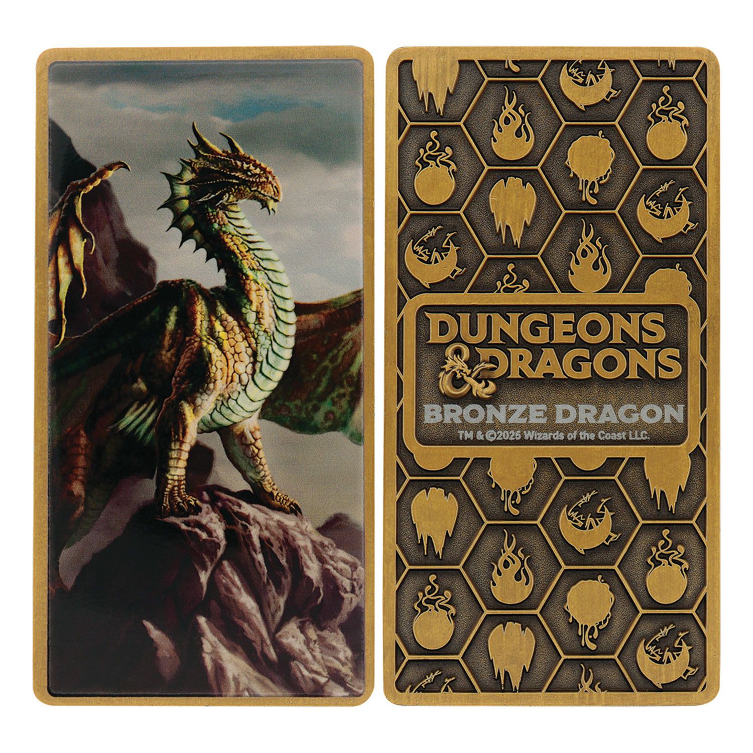D&D Metallic Dragons ingot set pre-order - British product