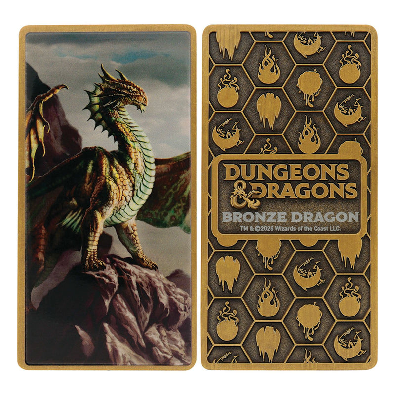 D&D Metallic Dragons ingot set pre-order - British product