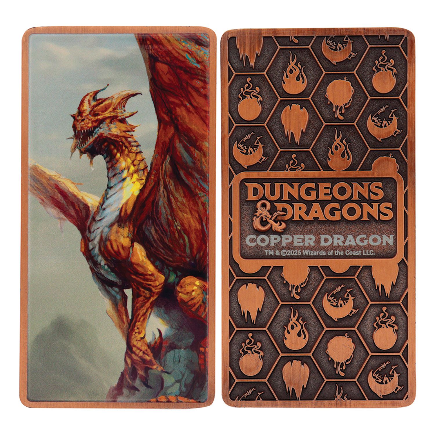 D&D Metallic Dragons ingot set pre-order - British product
