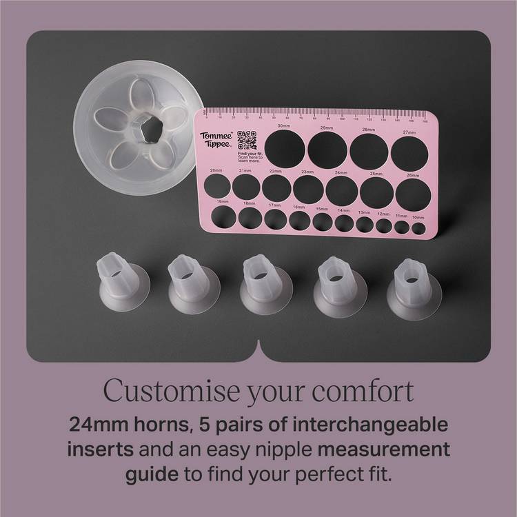Tommee Tippee double electric breast pump with bottles, imported from the UK