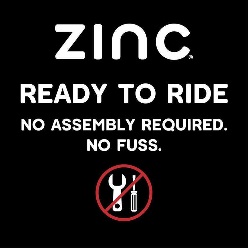 Zinc Trace foldable big wheel scooter red (British brand)