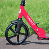 Zinc Trace foldable big wheel scooter red (British brand)