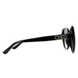 Jimmy Choo AMIRA butterfly sunglasses black gradient, UK version