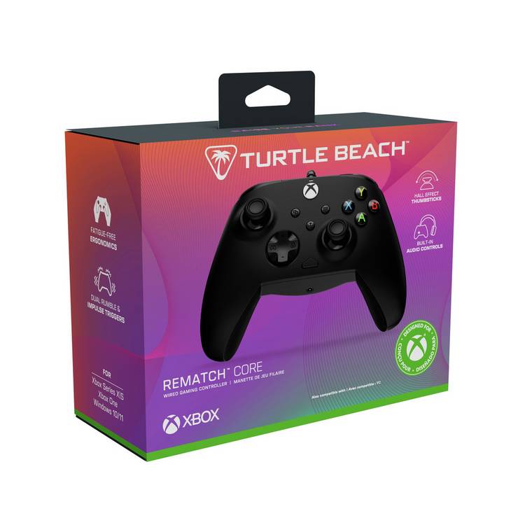 Turtle Beach Rematch Core wired Xbox controller, imported from the UK
